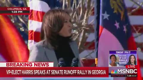 Kamala Harris Suddenly Develops Southern Accent While Campaigning in Georgia