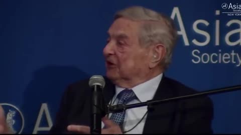 Soros: "You could have a New World Order, where China Would be a Very Important Member"