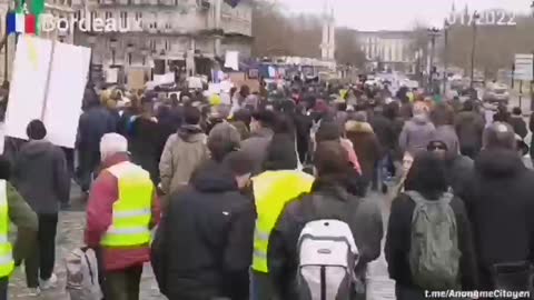 France : mobilisation du 8 jan 2022
