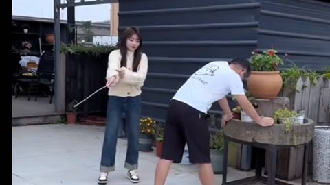 Bum Bum Caning Punishment Challenge 😜 | Funny Canning |
