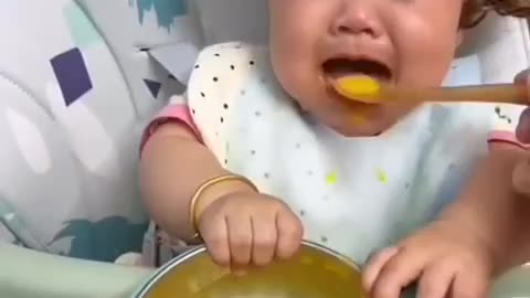 Time to feed the baby