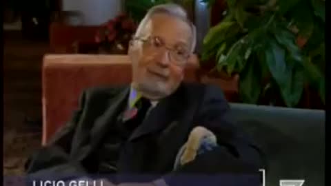 3/3 Documentary on Licio Gelli Grand Master of P2 Freemasons Lodge, Italian TV