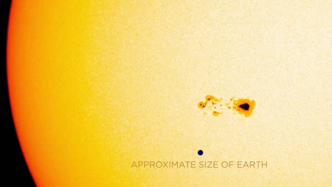 Turning to Face Earth: NASA's SDO Observes a Sunspot's Solar Dance 🌞