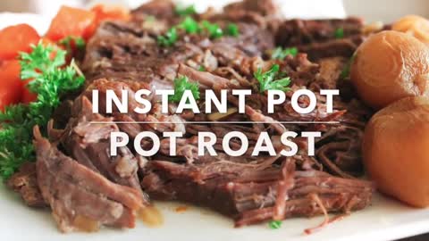 Amazing Instant Pot Roast Recipe! Dump and Go!