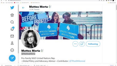 Mattea Merta @MatteaMerta on Sex Selective Abortions and the UN