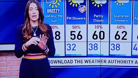 Weather Anchor Says D**k Picture instead Of Deck Pictures
