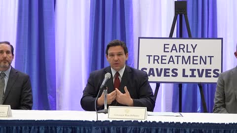 Governor Ron DeSantis Holds a Roundtable with Doctors and Patients in Miami, FL