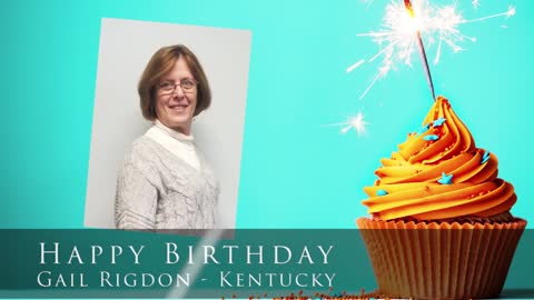 Happy birthday to Gail Rigdon