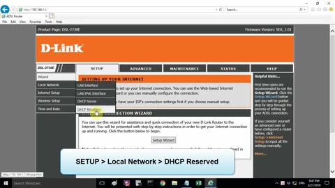 [ DLINK ] Set static IP using DHCP _ NETVN