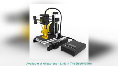 ⚡️ EasyThreed 3D Printer Kit Desktop Mini Print Size 100x100x100mm 3D Printing Toy Design Models