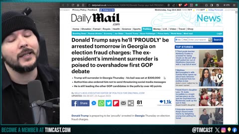 First Trump Charge Mugshots DROP, James O'Keefe NOW TARGETED, Trump Will SURRENDER Tomorrow