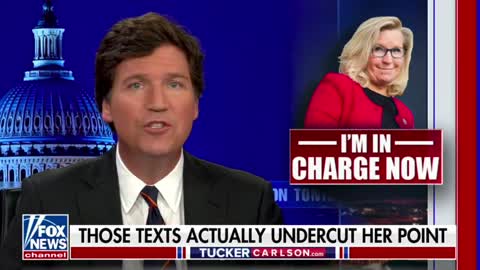 Tucker Carlson breaks down why Liz Cheney was demanding text messages