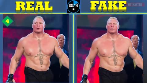 WWE Challange - Can You Find ERRORS Between 2 WWE Photos