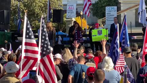 StopTheSteal _ California State Capitol Protest Sacramento, CA Week 4 November 28, 2020 IMG 2808