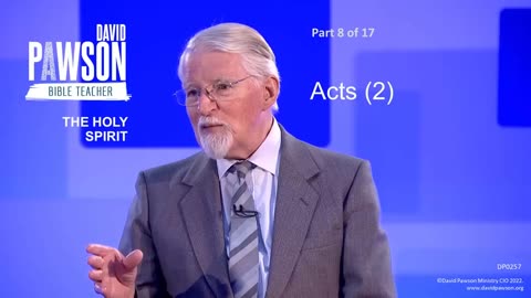 The Holy Spirit Through The Bible - part 8 - Acts (2) - David Pawson