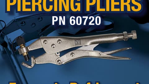 “In a Pinch” – NEW & IMPROVED Refrigerant Piercing Pliers