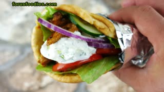 Chicken Pita Wrap - BEST EVER!