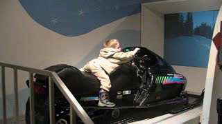 Snowmobile simulator!