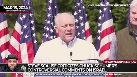 Steve Scalise Criticizes Chuck Schumer's Controversial Comments on Israel