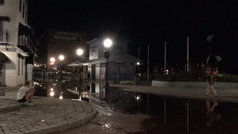 Time lapse of Flooding in Wilmington NC after Hurricane Florence