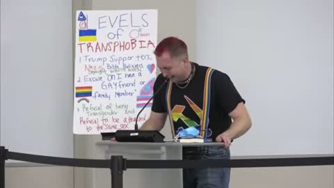 Liberal teacher melts down about transphobia at school board meeting in Fort Worth Texas