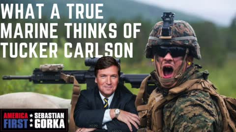 What a true Marine thinks of Tucker Carlson. Jessie Jane Duff on AMERICA First with Sebastian Gorka