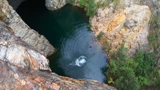 Woman Faces 82-Foot Cliff Jump