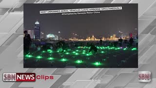 1411-Chinese Genesis Motor Company Drone Display Sets Guinness World Record