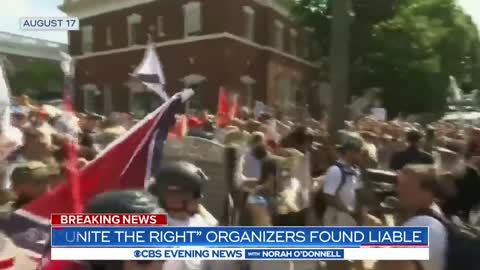 Unite the Right" organizers found liable for violence