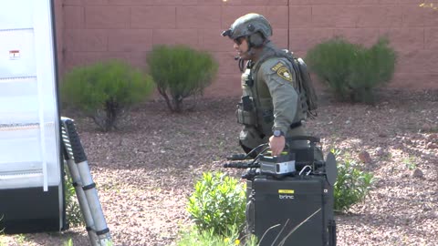 Authorities Barricade Suspect, Blocking Area of Warm Springs