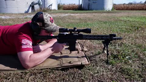 Slow motion AR15 recoil