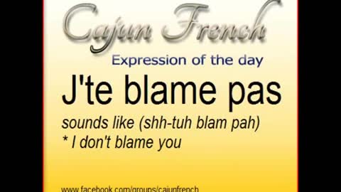 Cajun French - Daily Graphics - part 10
