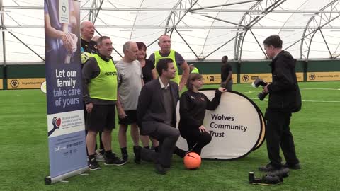Wolves Community Trust launches walking football partnership with Secure Healthcare Solutions