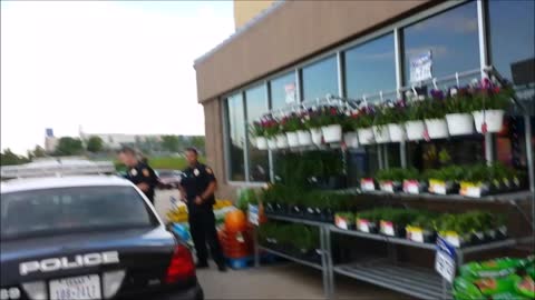 Female Shoplifter is busted and arrested at a Texas Walmart