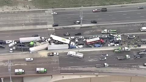 100 Car Pile Up Fort Worth Texas