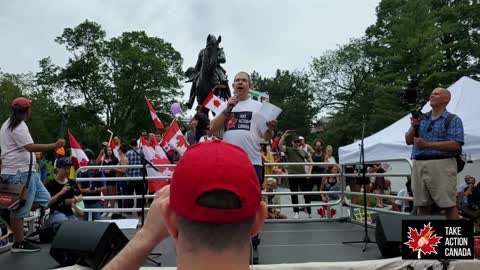 Rally in Toronto