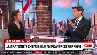 CNN on inflation: “The highest rate of annualized inflation since 1990.”