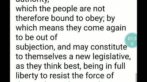 Is our government being dissolved by those who do not follow their oaths? John Locke 212 thought so