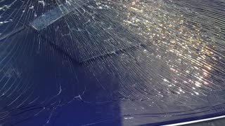 Smashed Airplane window quick fix (part 1)