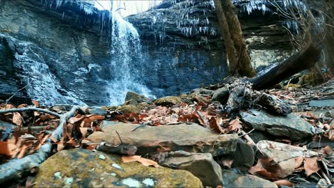 Hadlock Cascade Falls - Arkansas [Jan. 2021]