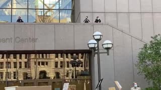 Protest at Minneapolis City Hall