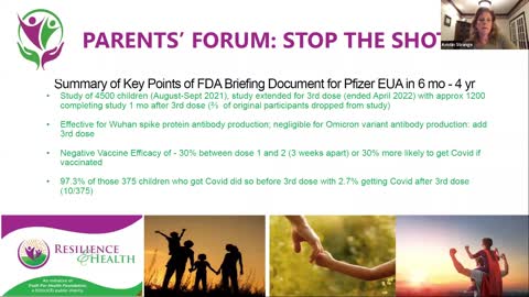 Parents' Forum - COVID Injection Trials for Children