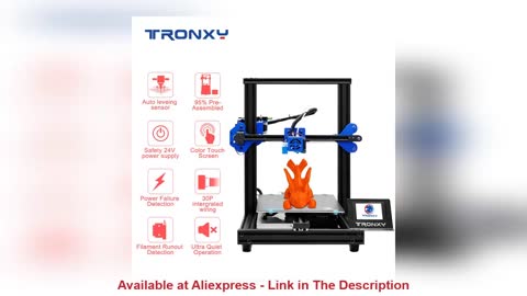 ❄️ XY-2 Pro 255x255mm build size Unique Frame Design Resume Printing Safe Power Supply Kit 3D