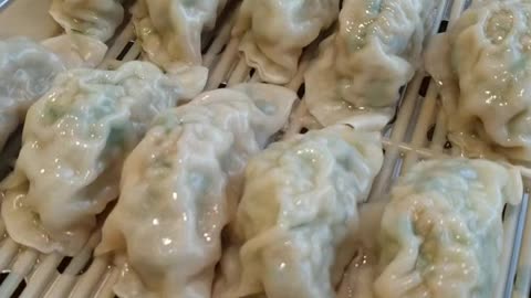 Asian Korean Dumplings Water Dumplings Dim Sum