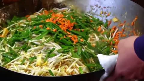 Delicious Thai Street Food Pad Thai