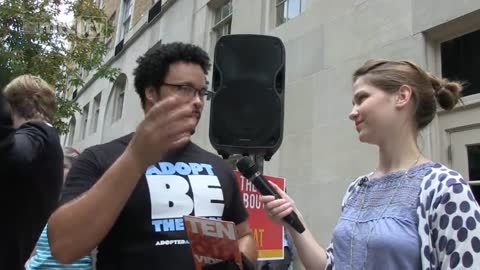 Ryan Bomberger Addresses Media Censorship at Live Action Rally