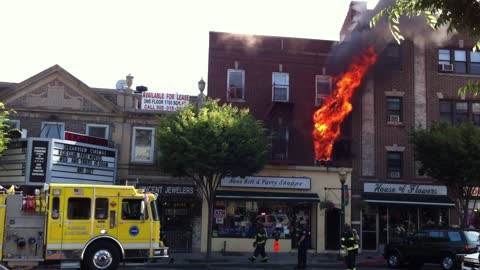 Fire in Mamaroneck - July 12, 2011