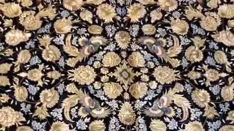 Pure Silk Qum From Isfahan