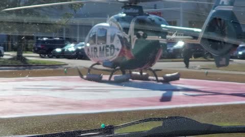 Air Med Chopper Mission Up Close