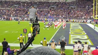 Lamar Jackson Scores Touchdown vs Chiefs